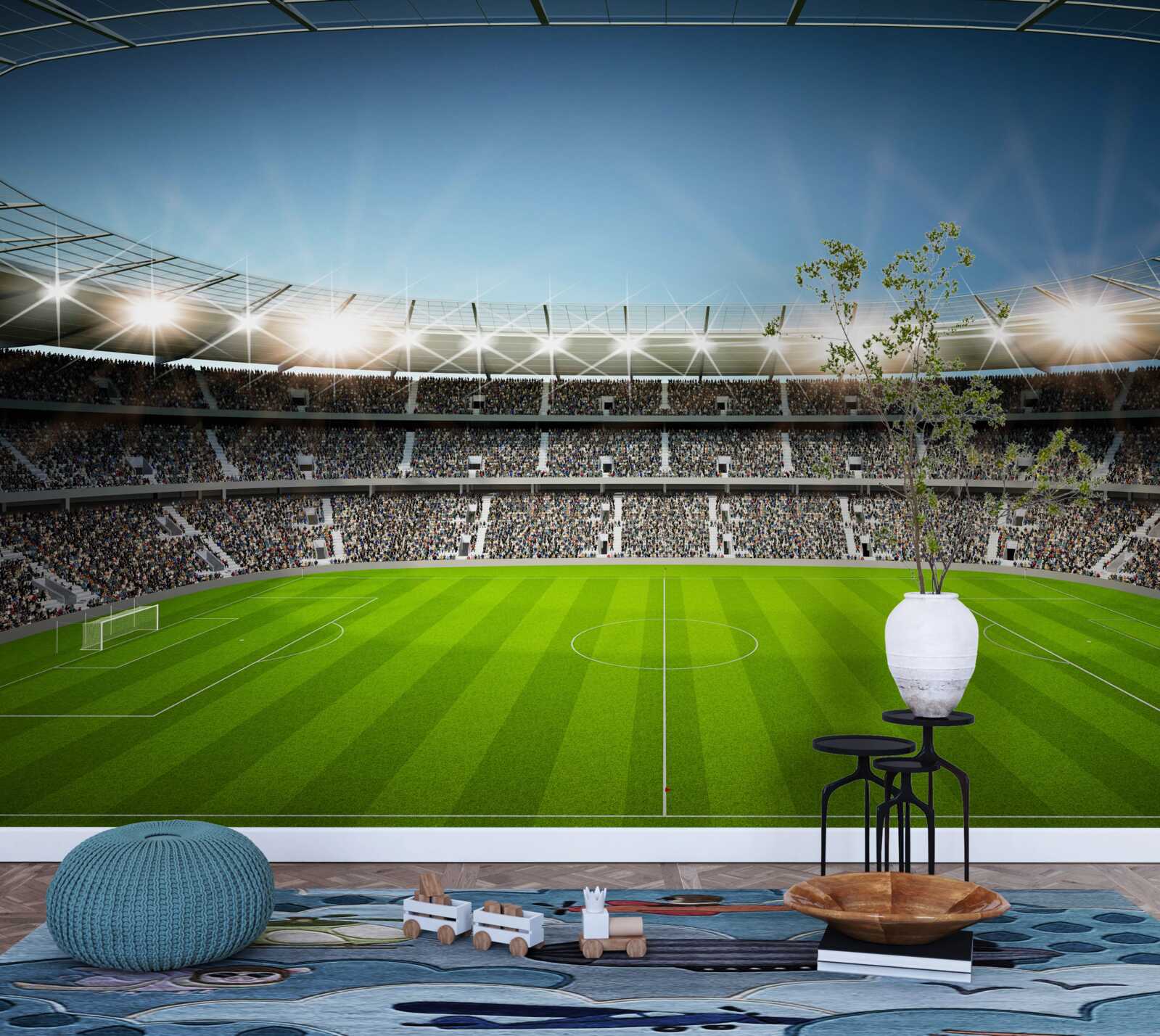 Fototapet stadion pentru fani