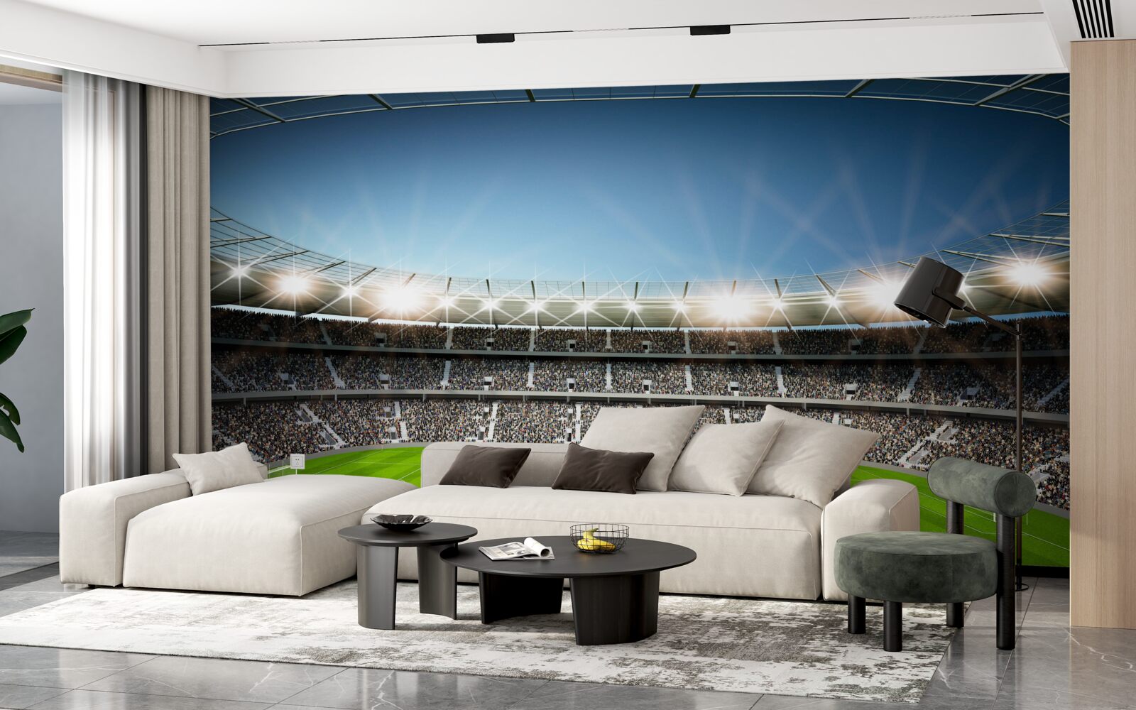 Fototapet stadion pentru fani