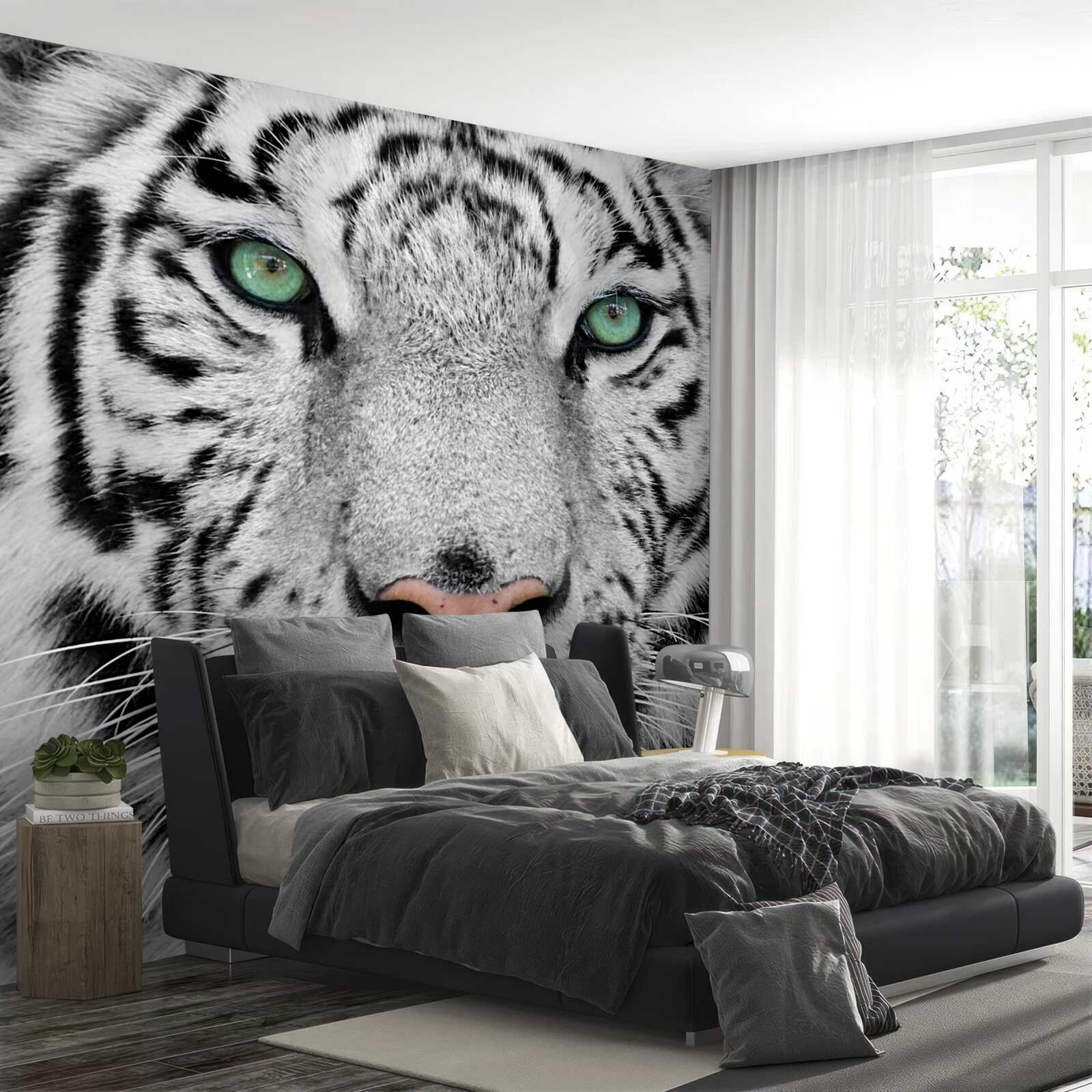 Fototapet magnificul tigru alb