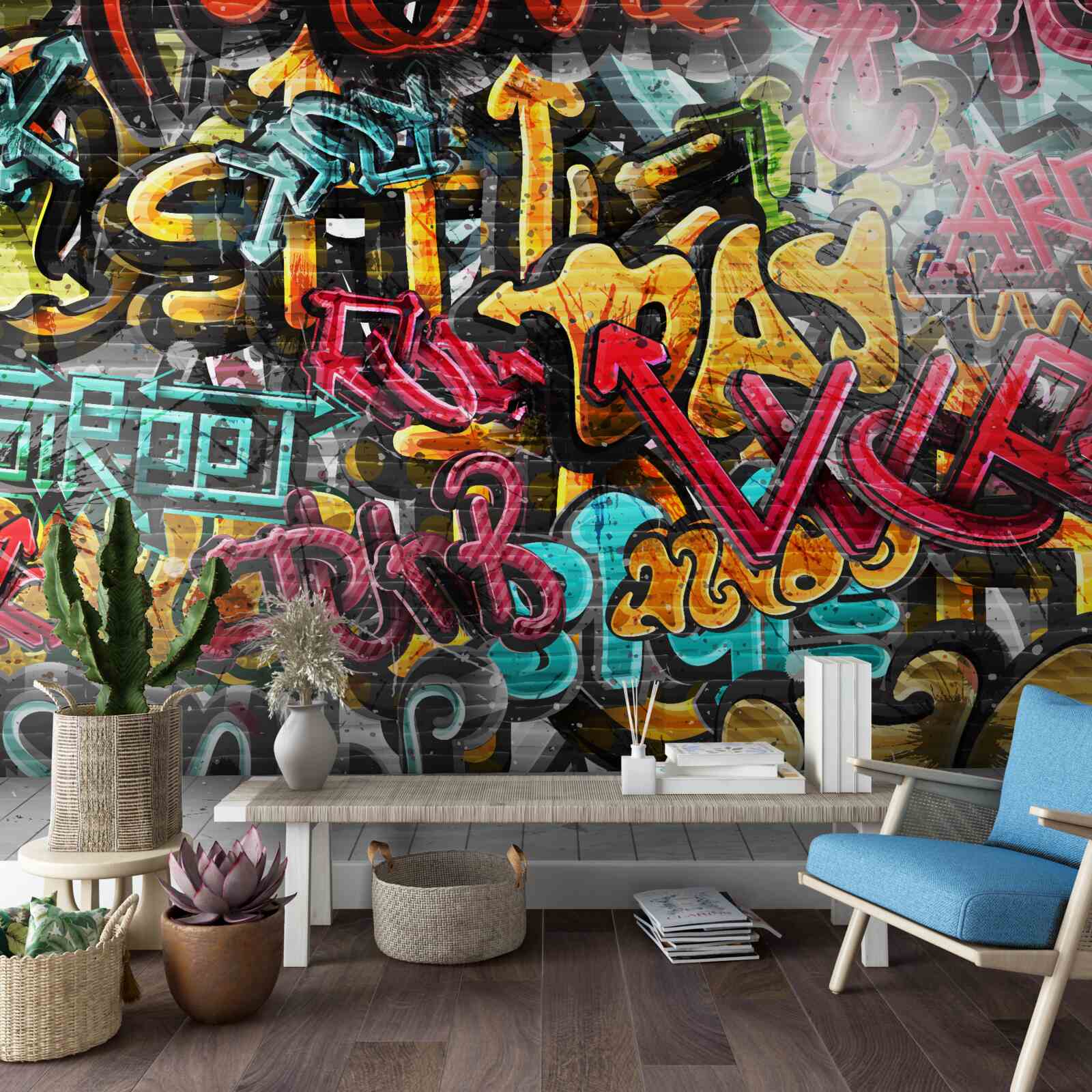 Fototapet curățarea graffiti-urilor de pe străzi