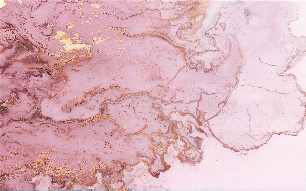 Fototapet model marmorat în nuanțe delicate de roz