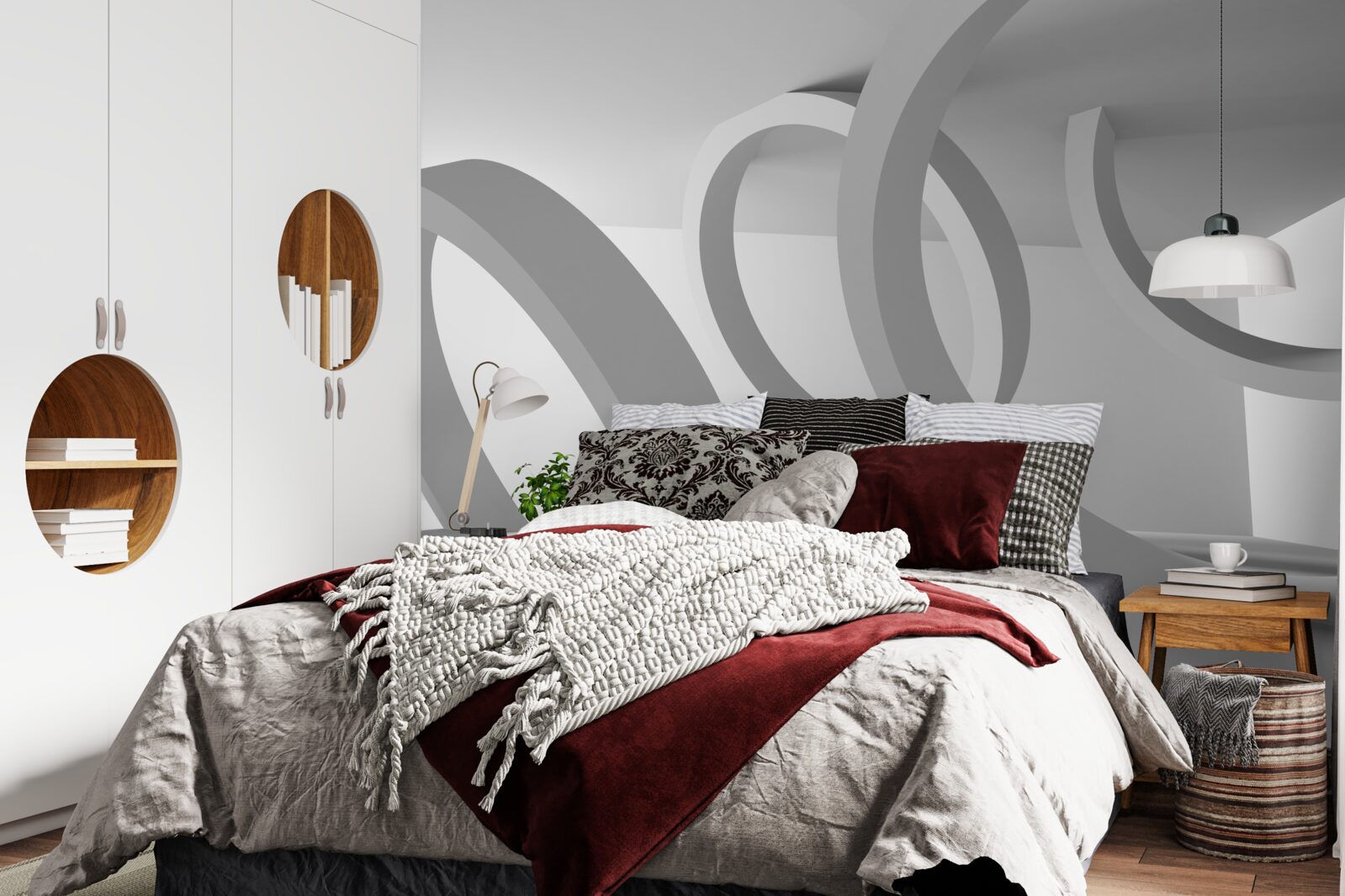 Fototapet Arce de rotunjime totală