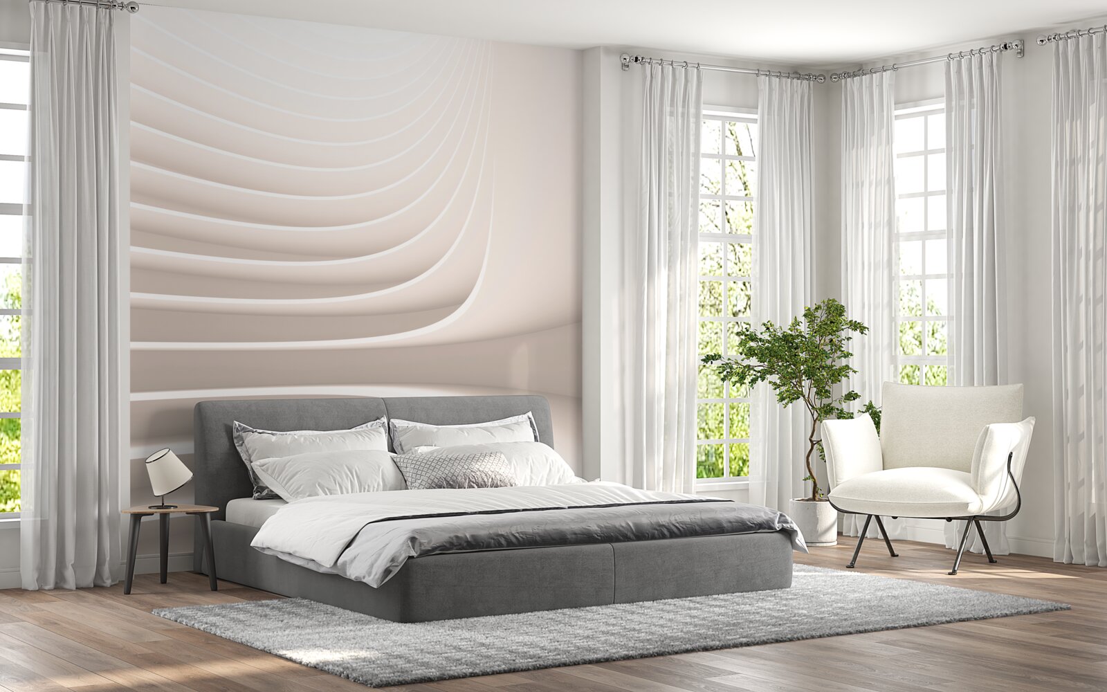 Fototapet pași metaforici în infinit