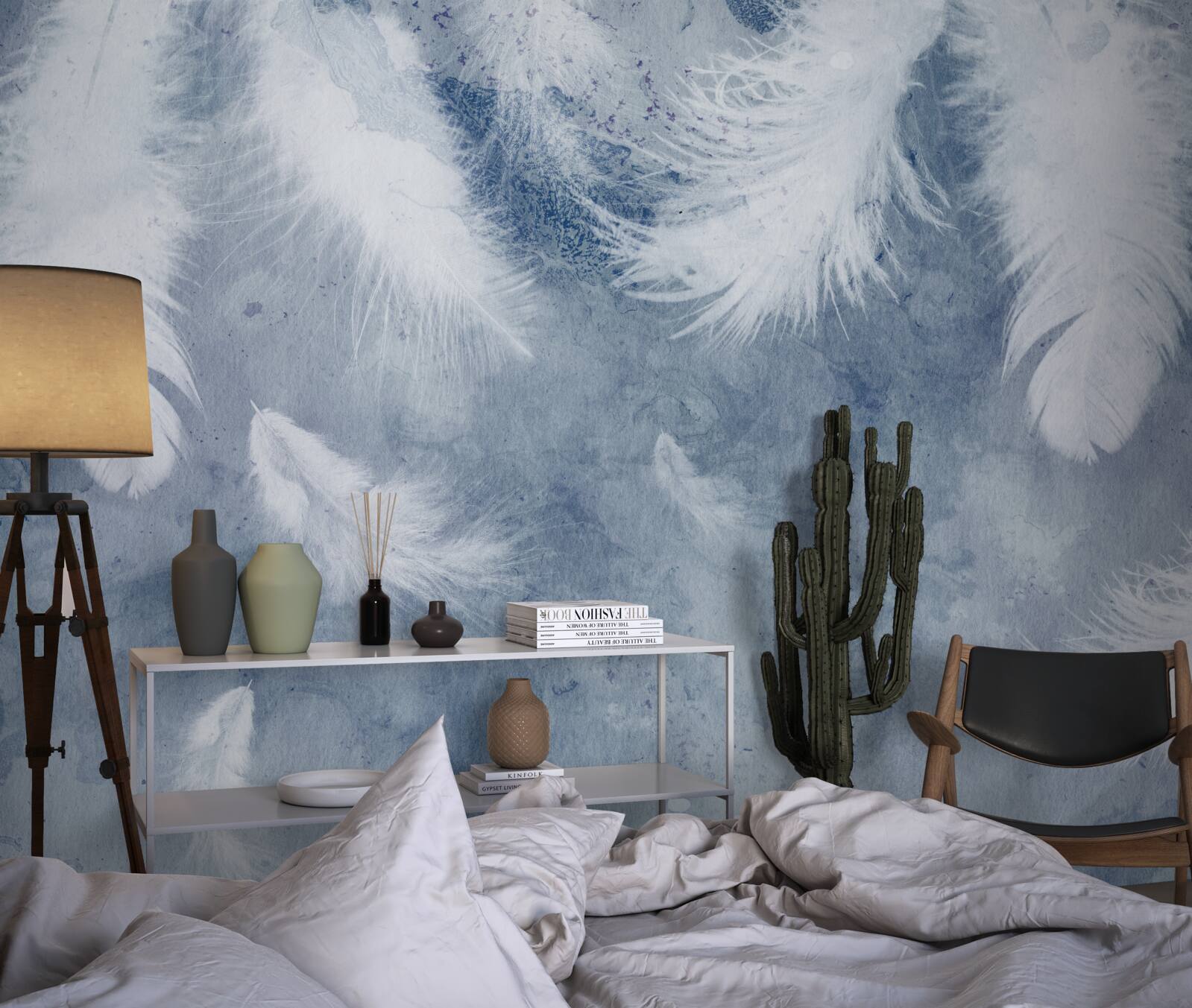 Fototapet pene moi și lejere