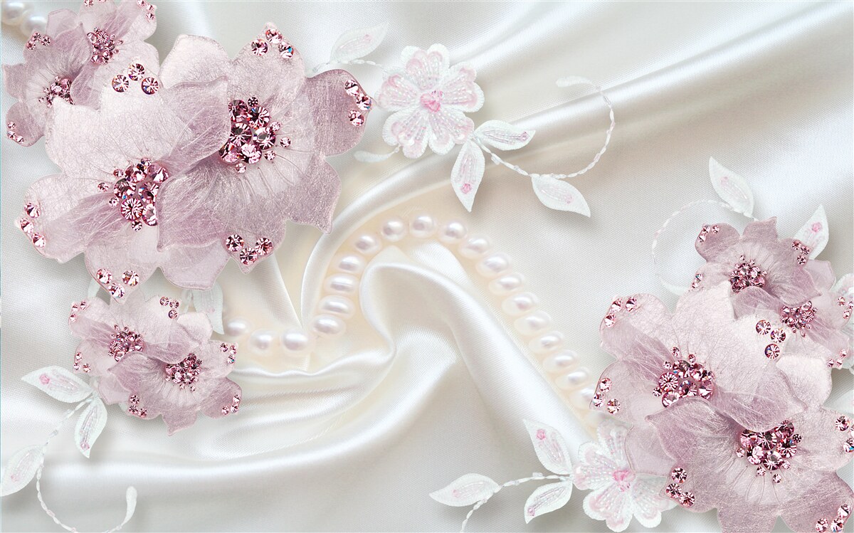 Fototapet moale purpuriu textile fleece pe mătase