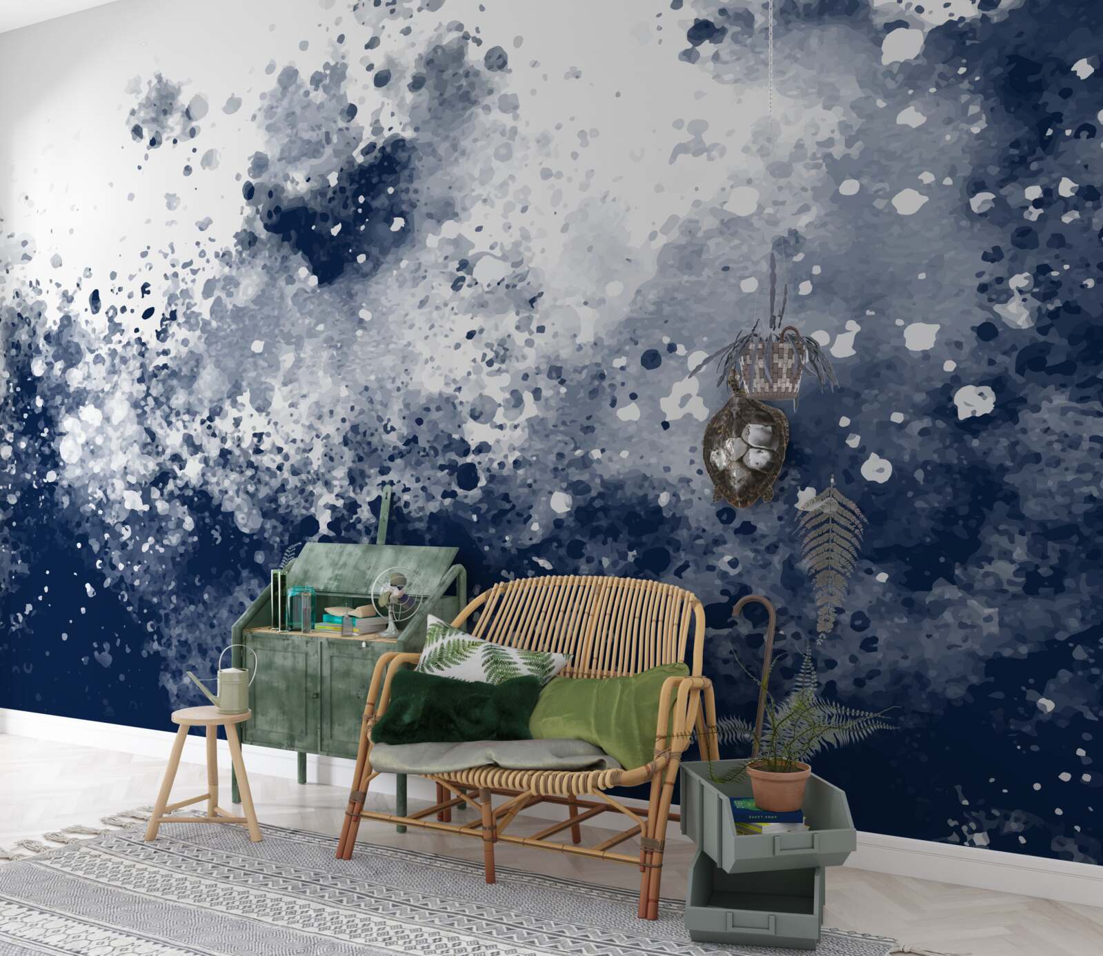 Fototapet oceanul în furtună