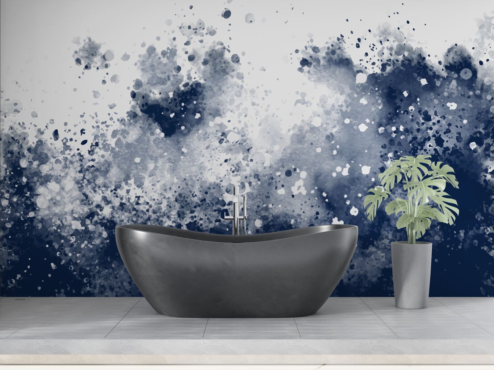 Fototapet oceanul în furtună