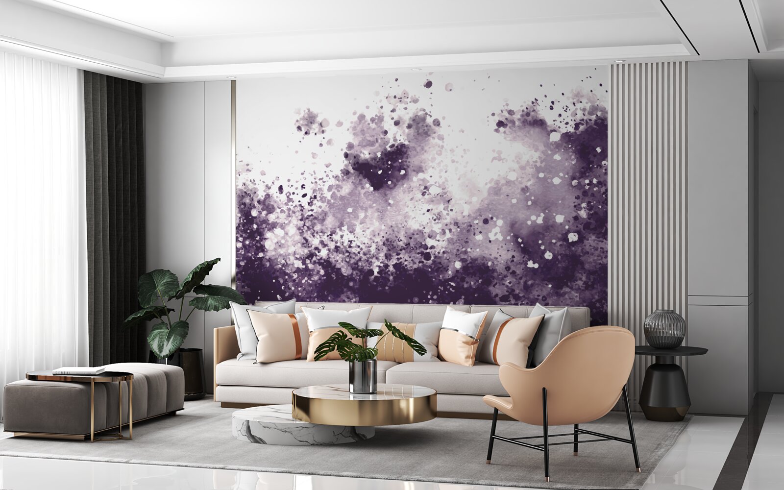 Fototapet corp de apă furios