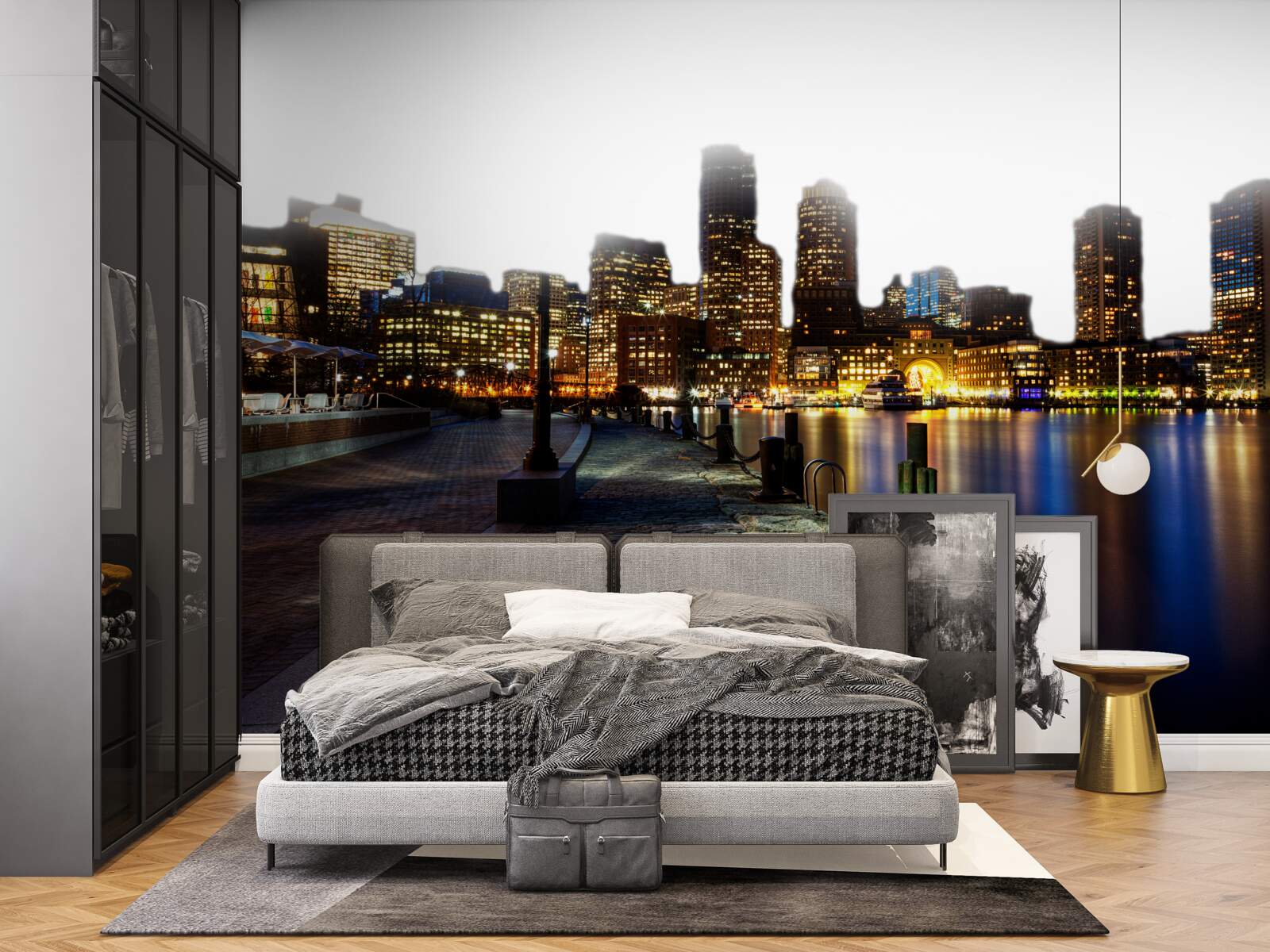 Fototapet Zori pe un chei abandonat