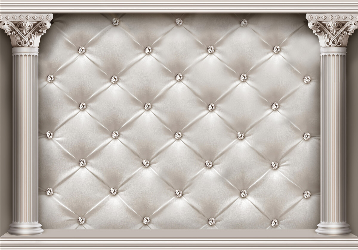 Fototapet finisaje rotunjite și decorative