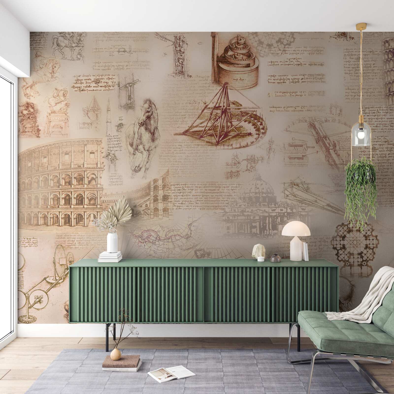 Fototapet românia antică și italia retro