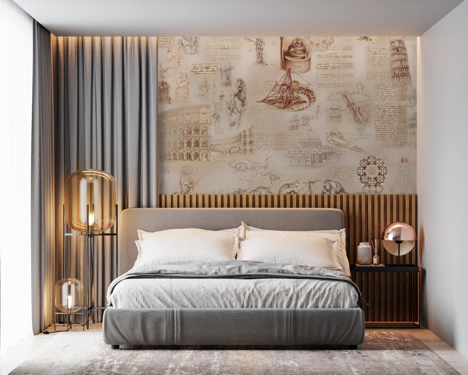 Fototapet românia antică și italia retro