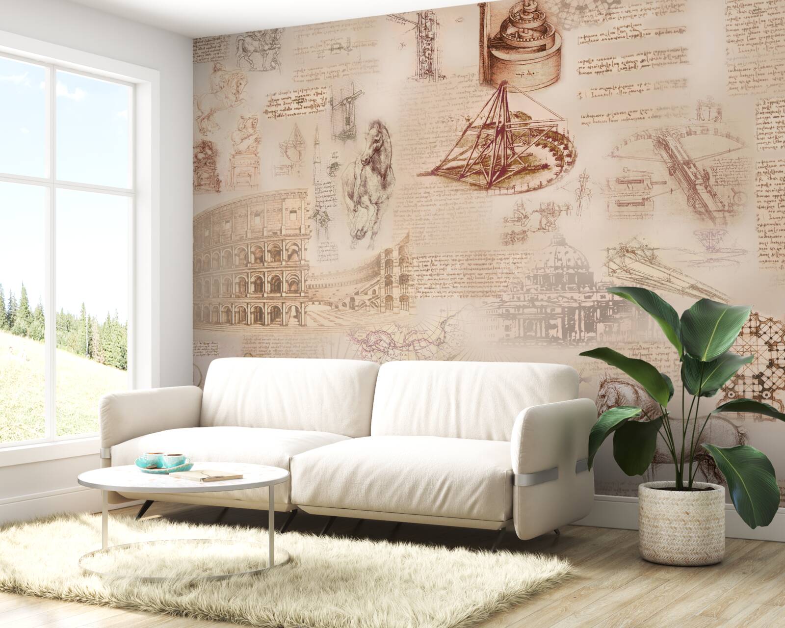 Fototapet românia antică și italia retro