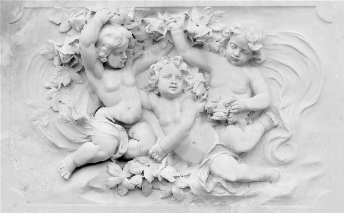 Fototapet relieful este un teren de joc pentru îngeri