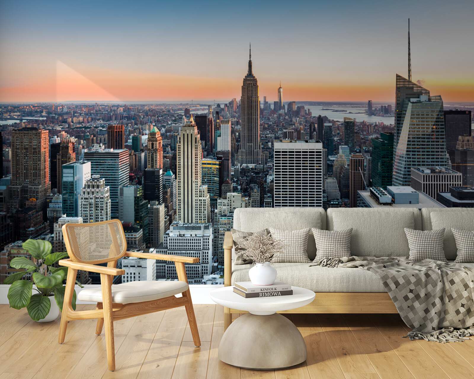 Fototapet amurg în adâncurile marelui măr