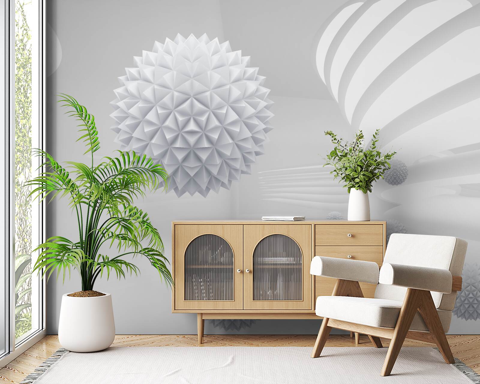 Fototapet bile care se învârt în jurul centrului