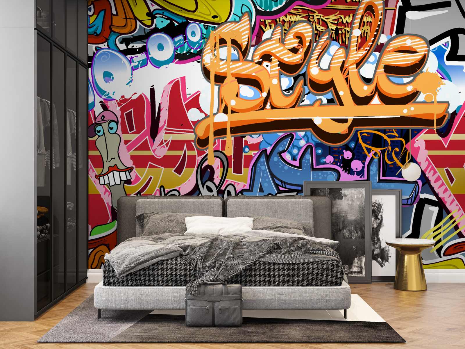 Fototapet Artă de perete vie