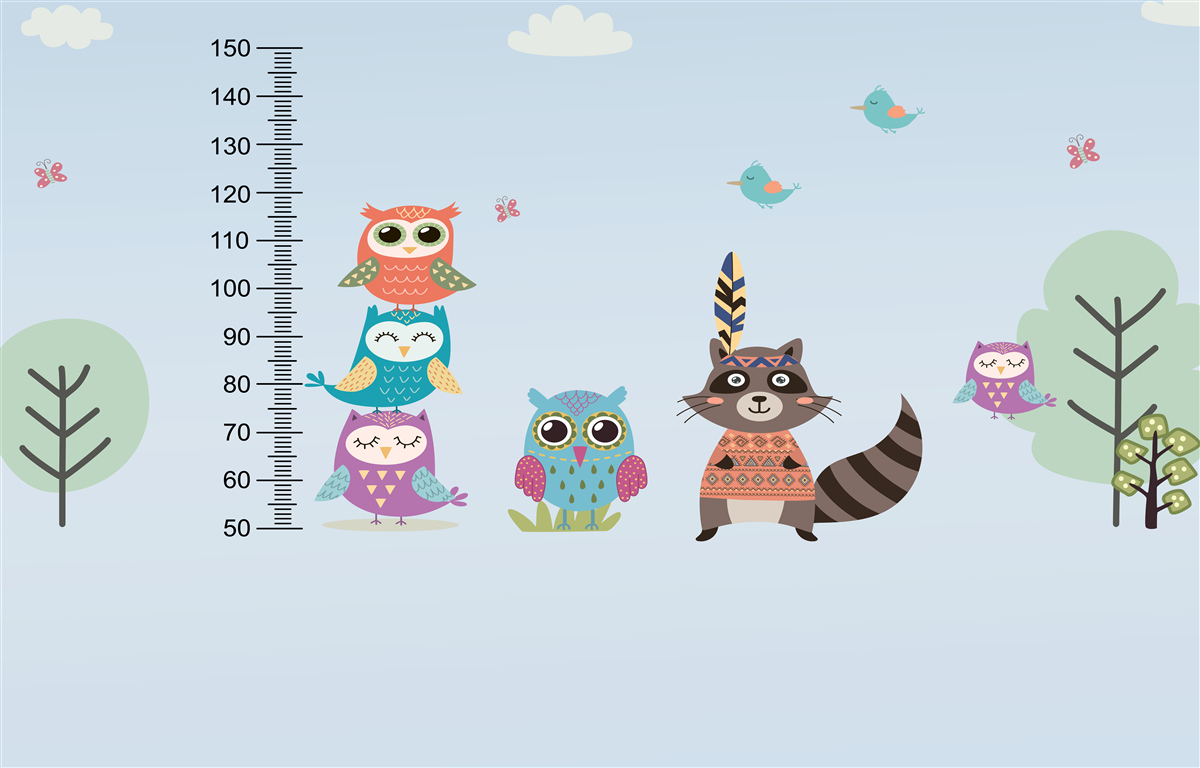 Fototapet animalele își determină creșterea