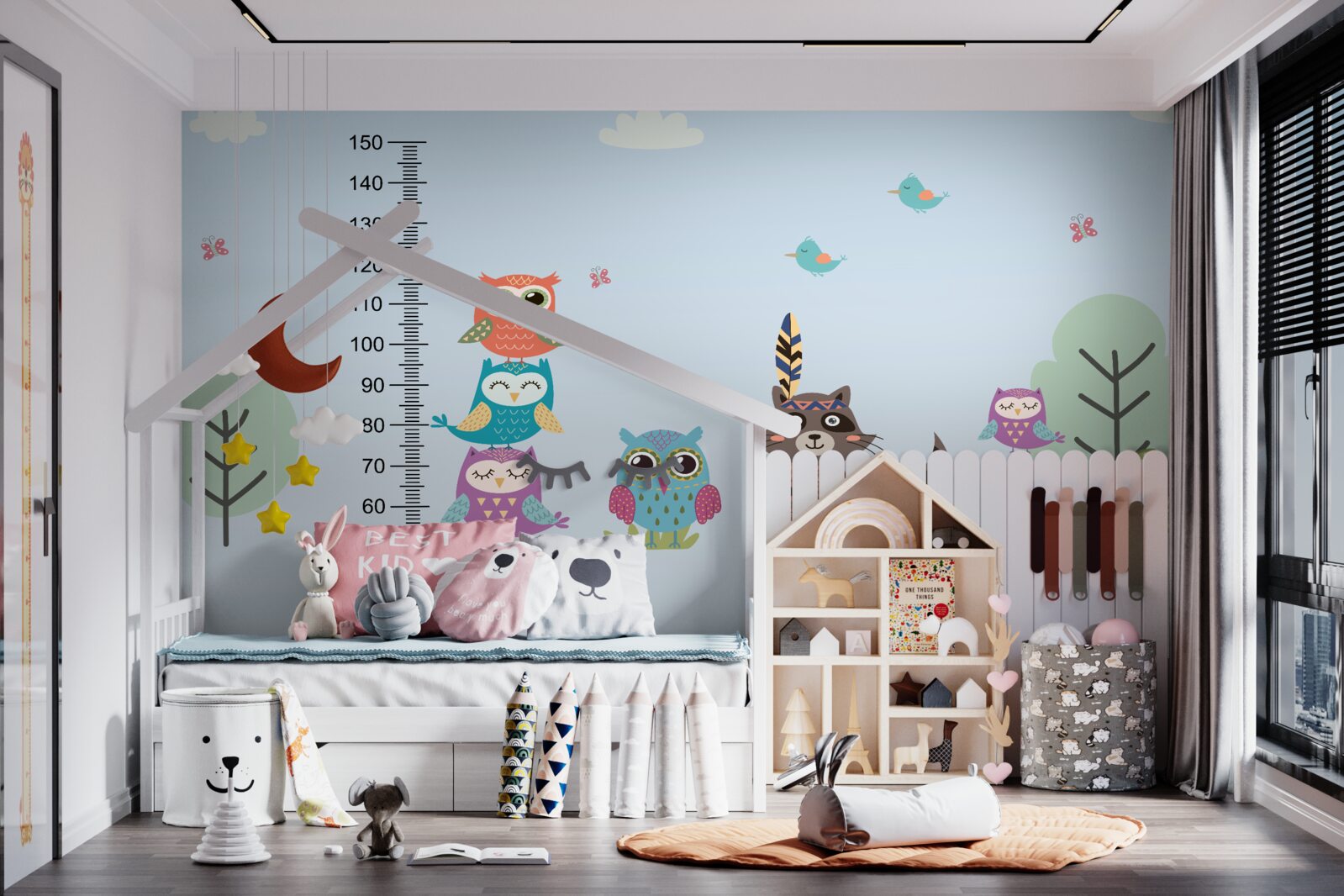 Fototapet animalele își determină creșterea