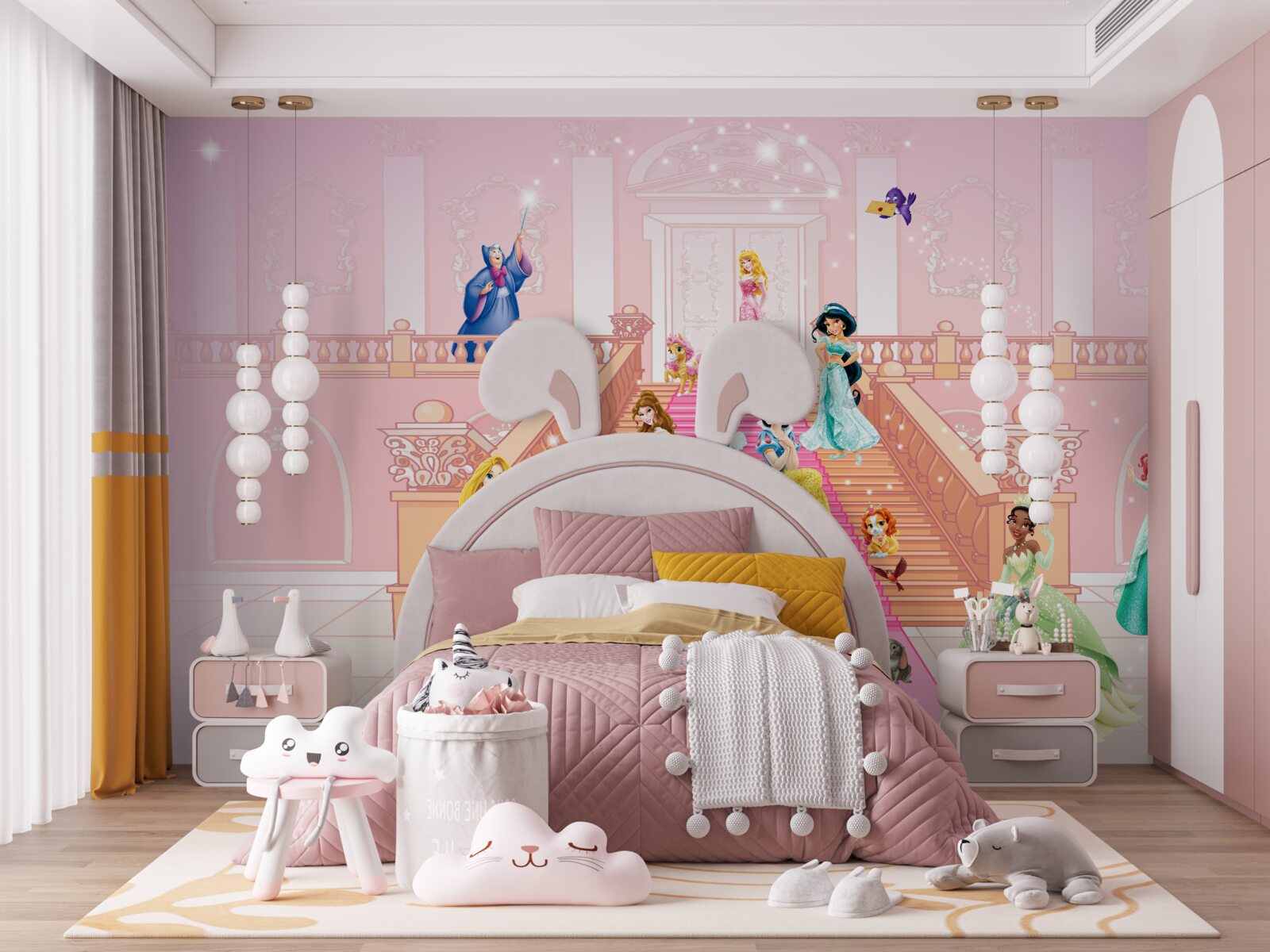 Fototapet prințesele din desenele animate disney