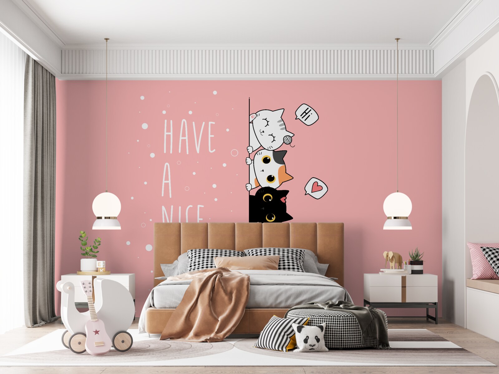 Fototapet ies pisicile mici