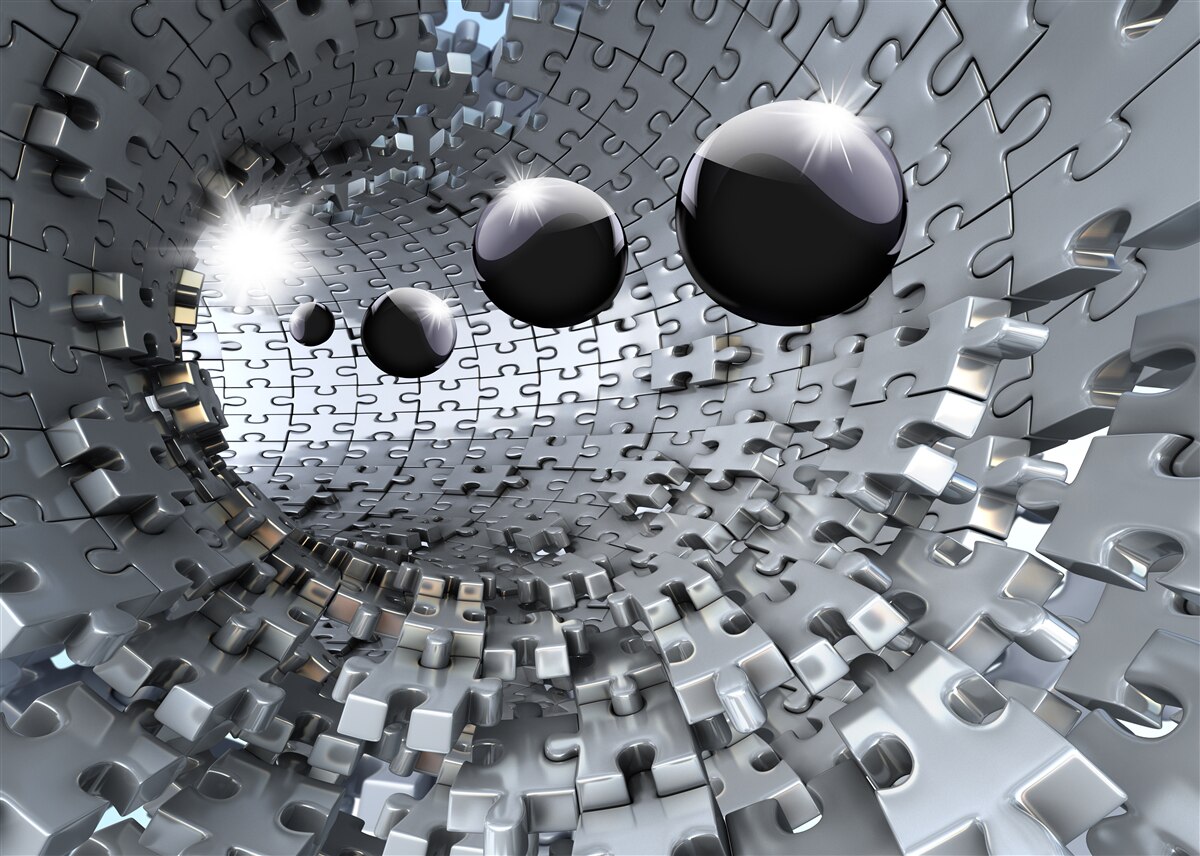 Fototapet bile negre dispar peste orizont