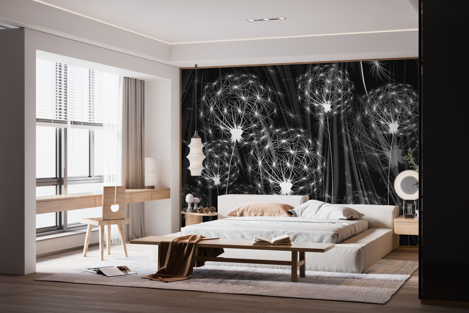 Fototapet icre albe strălucitoare