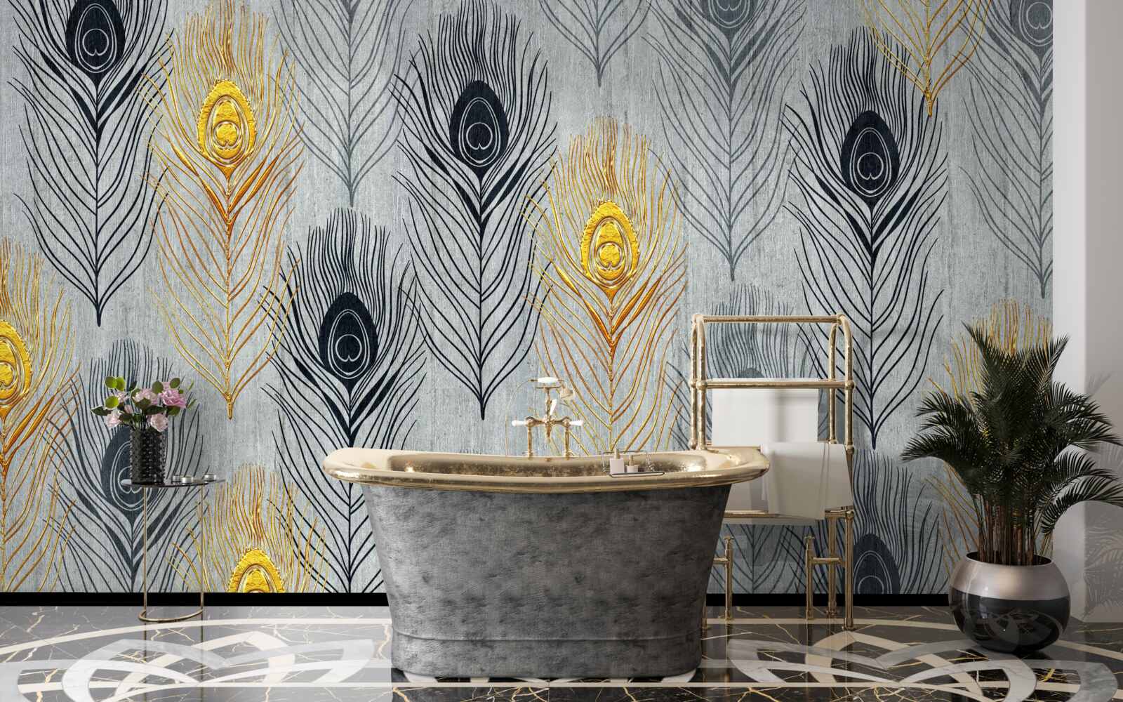 Fototapet pană de phoenix