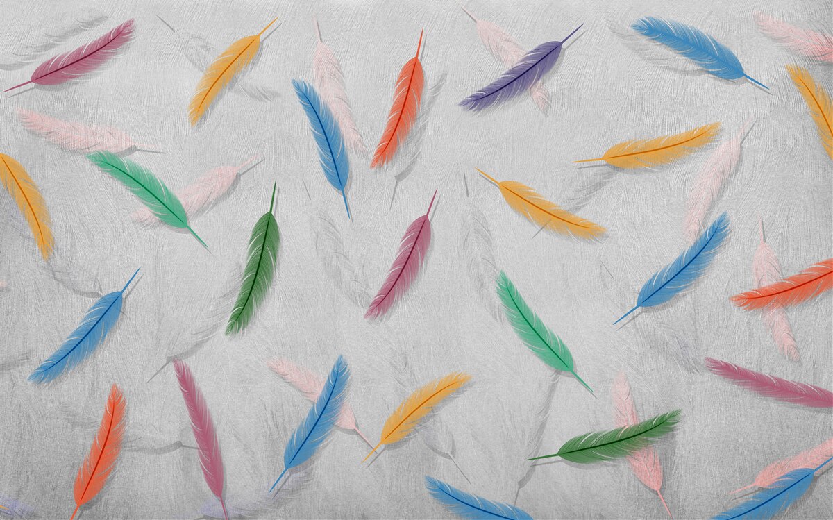 Fototapet pixuri colorate de aceeași formă