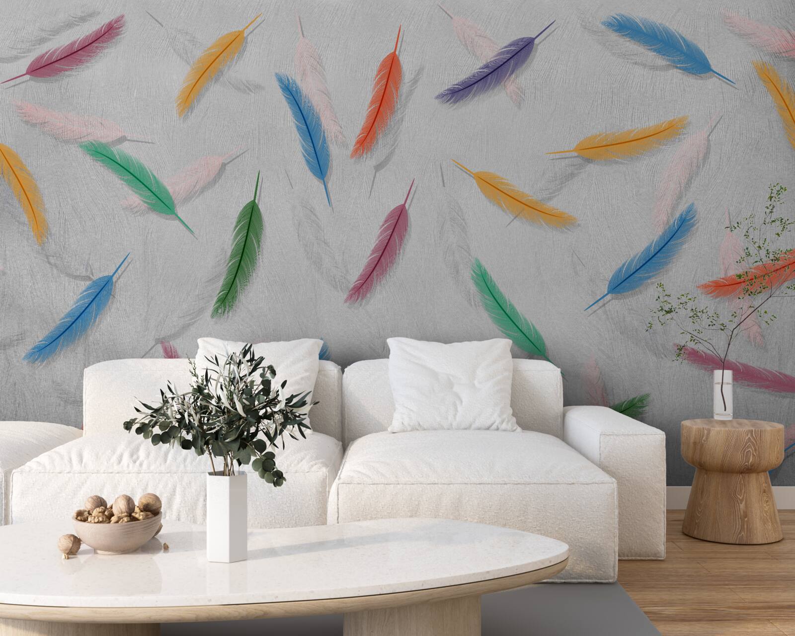 Fototapet pixuri colorate de aceeași formă