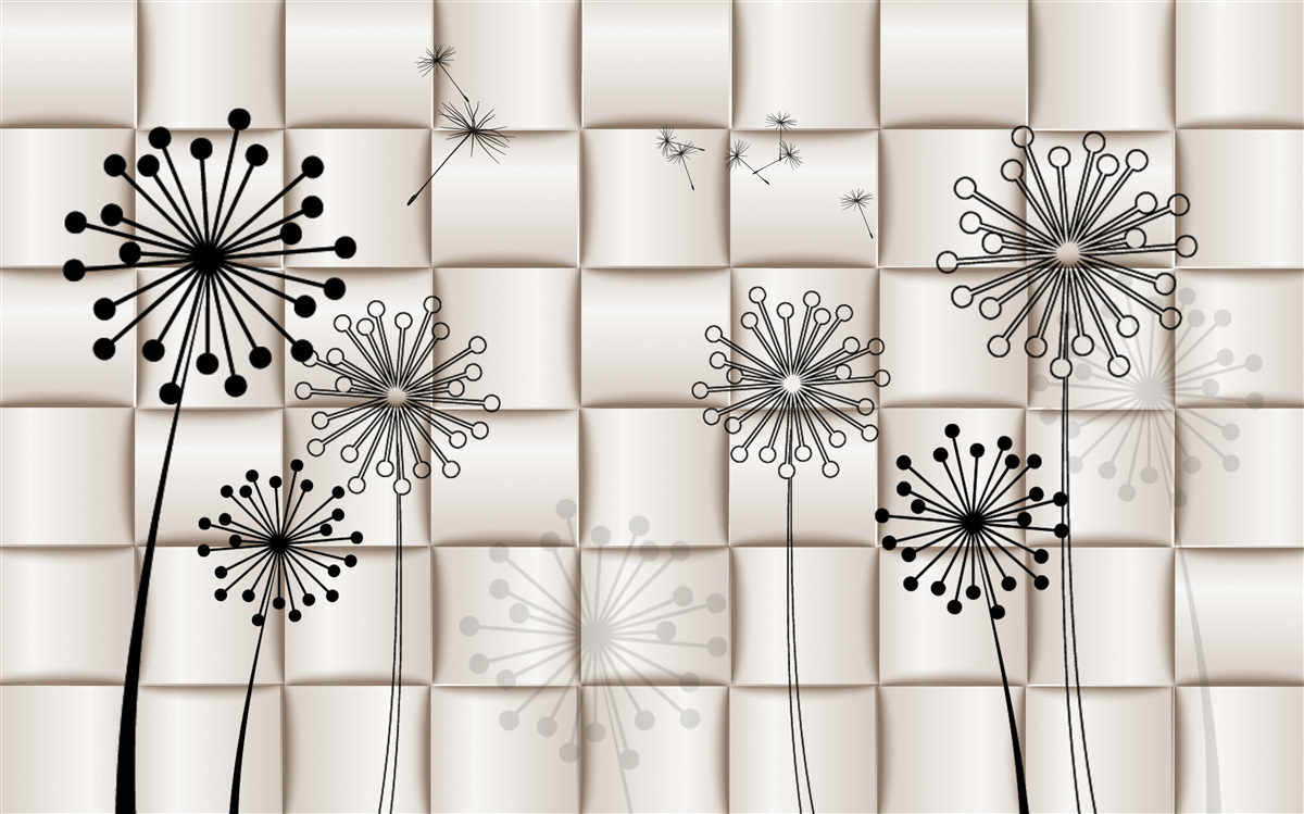 Fototapet millipedes neobișnuite și păsări mici