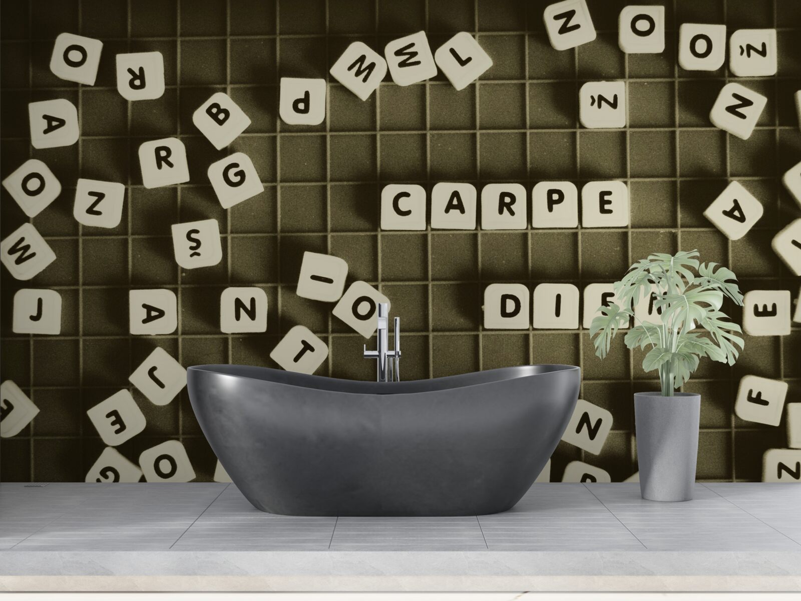 Fototapet joc de cuvinte