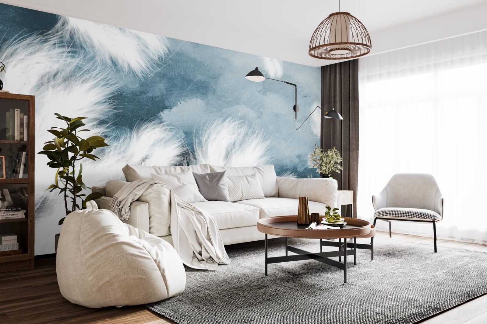 Fototapet Rush de zahăr sălbatic