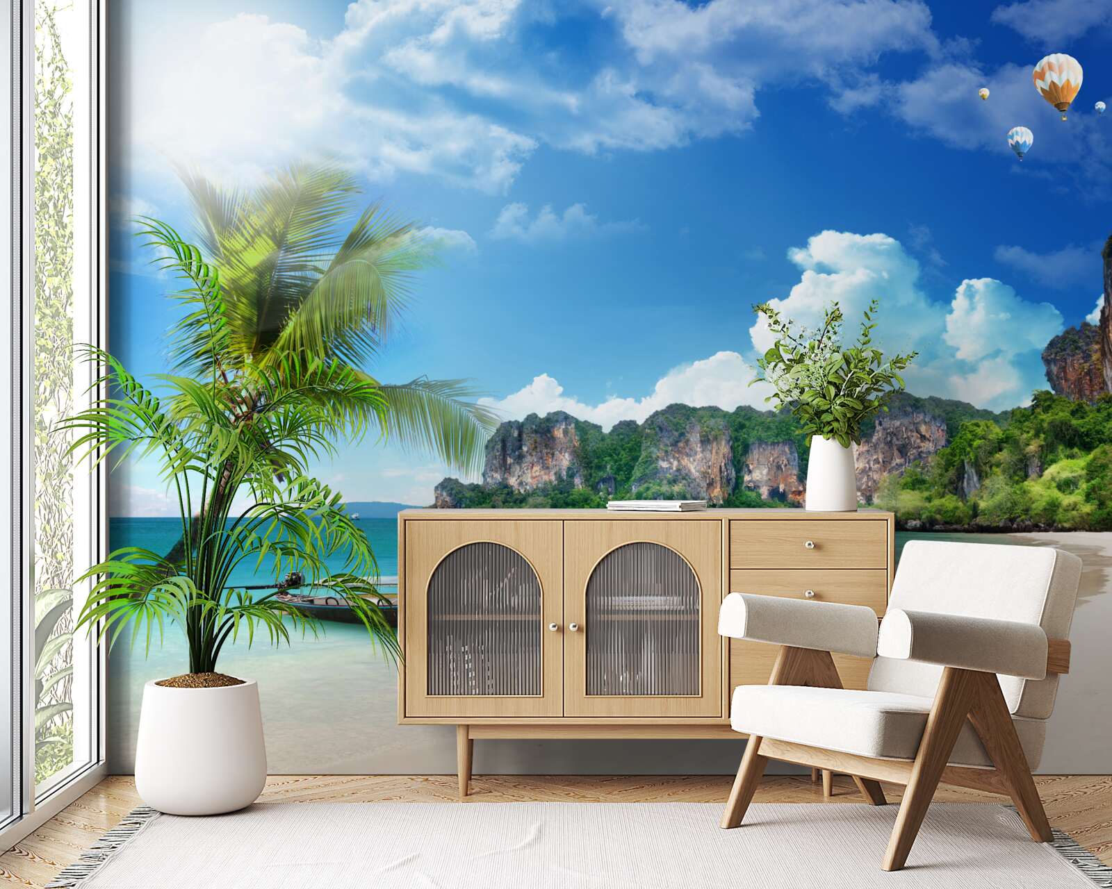 Fototapet doc pe o insulă abandonată