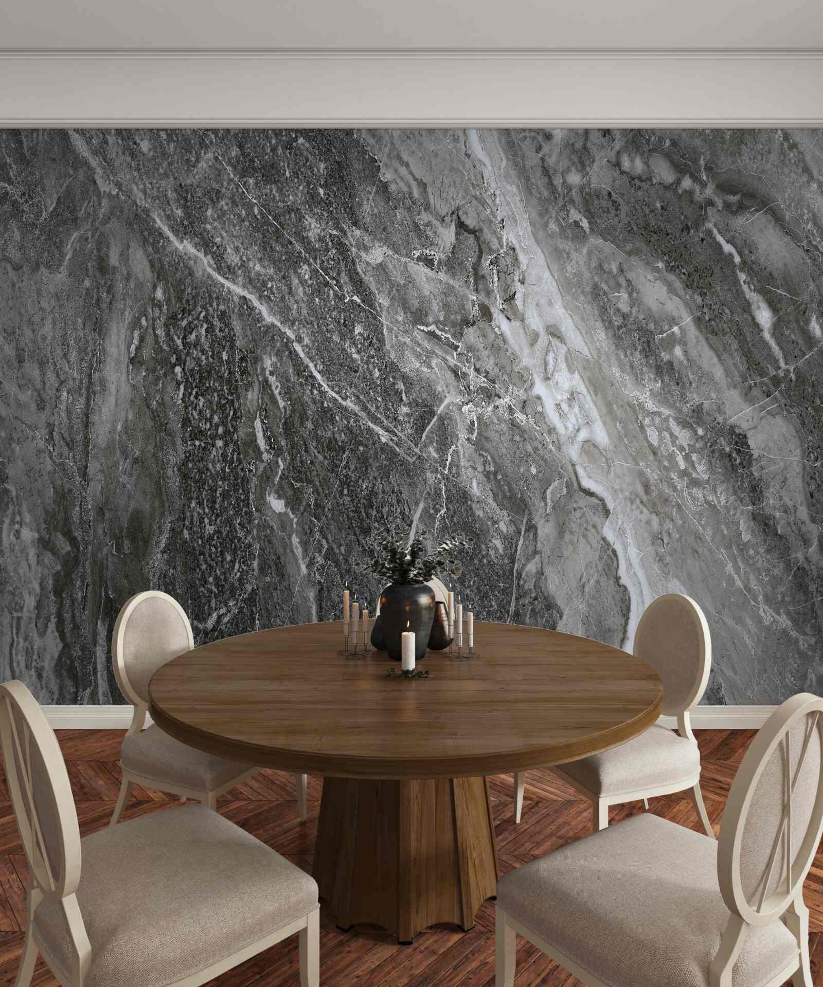 Fototapet abstracție de marmură în zgomotul tunetului