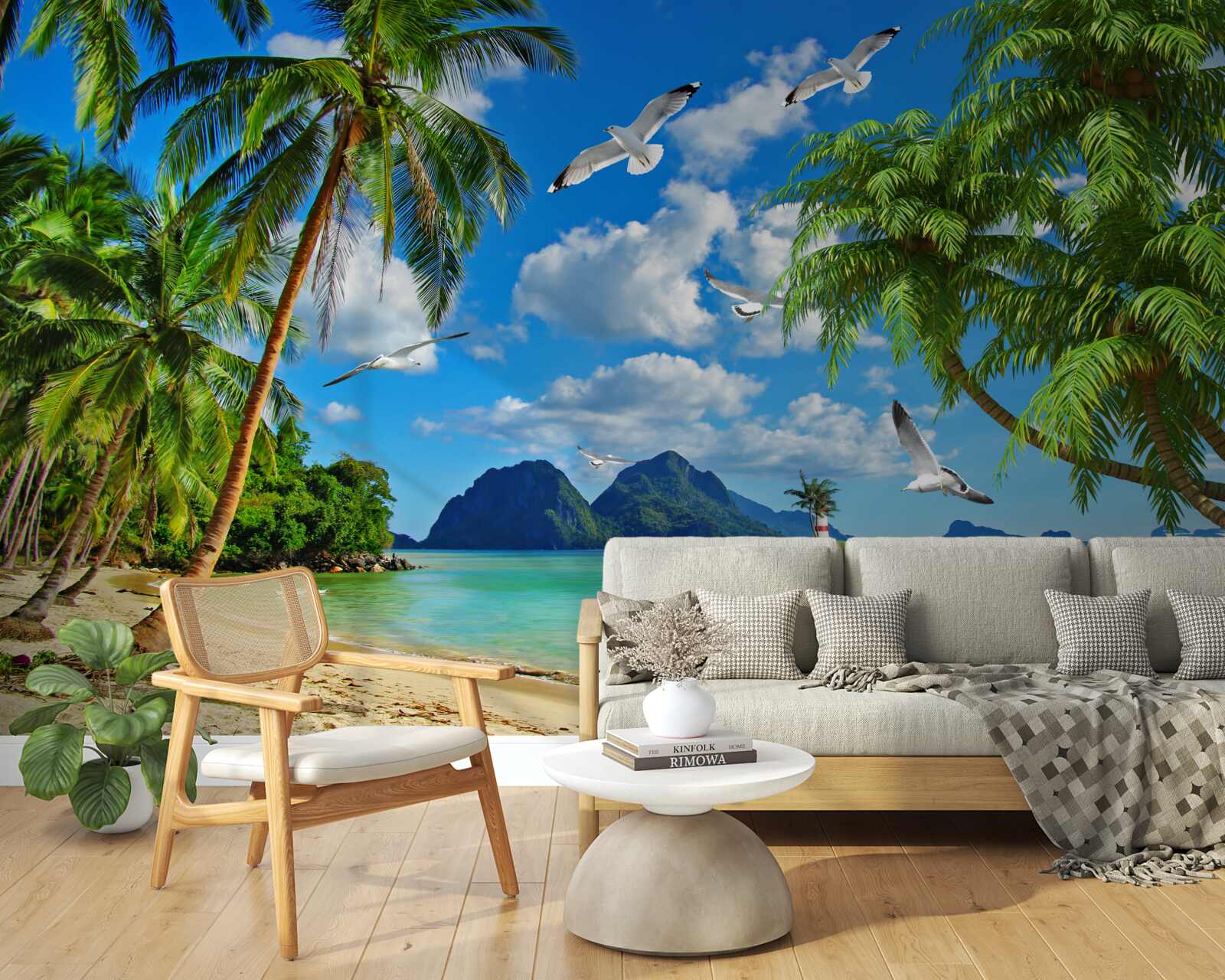 Fototapet paradis la tropice