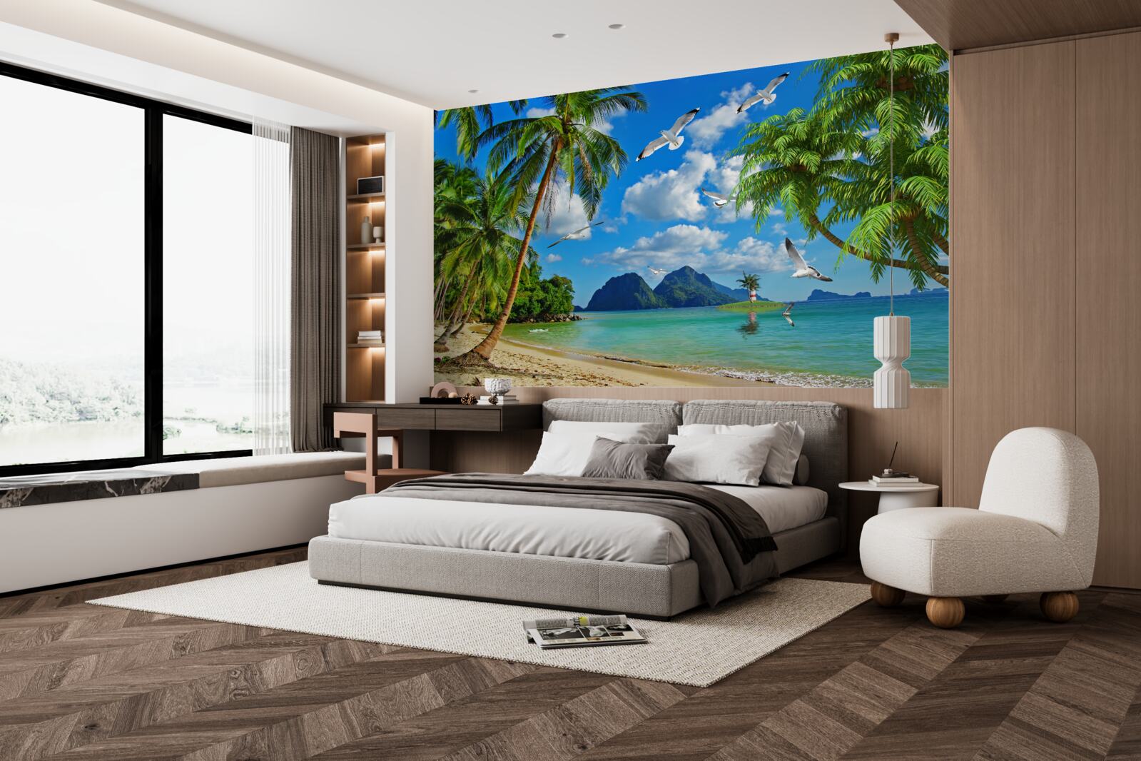 Fototapet paradis la tropice