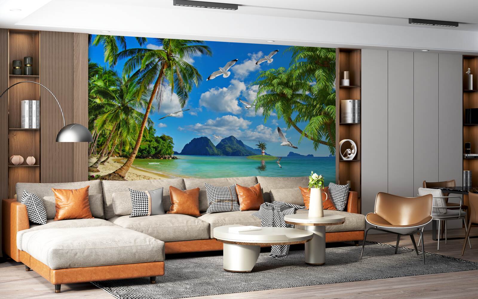 Fototapet paradis la tropice