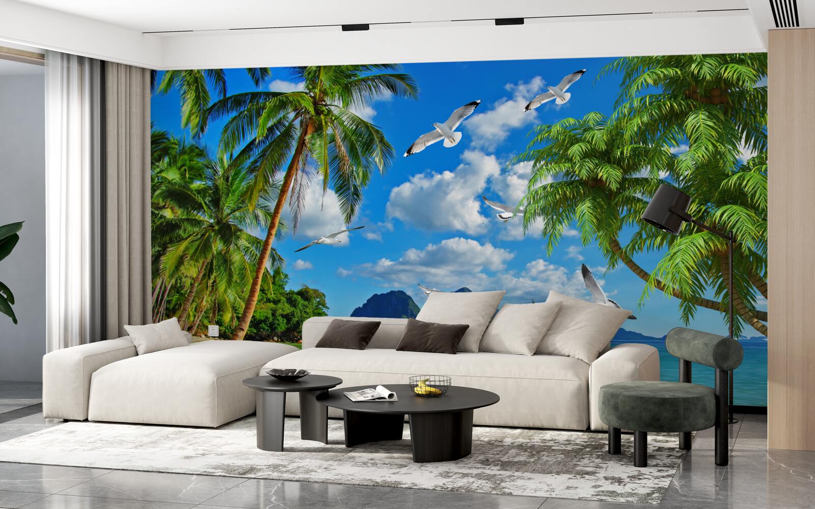 Fototapet paradis la tropice