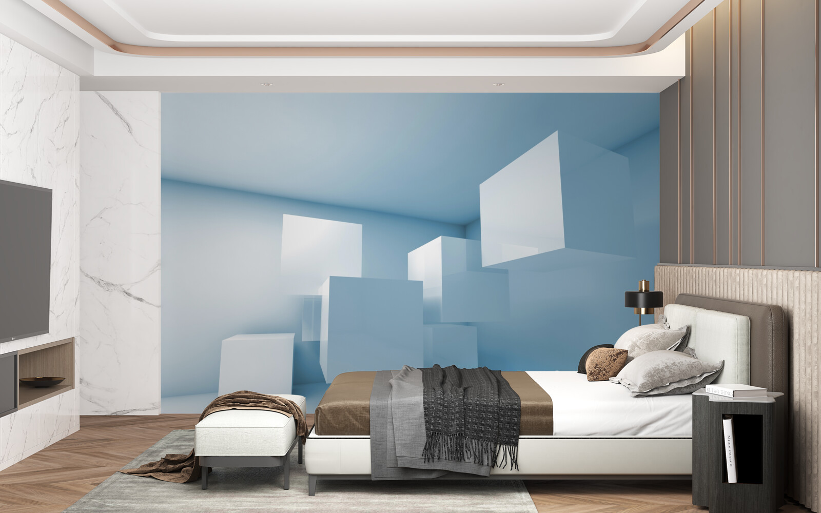 Fototapet structură geometrică abstractă