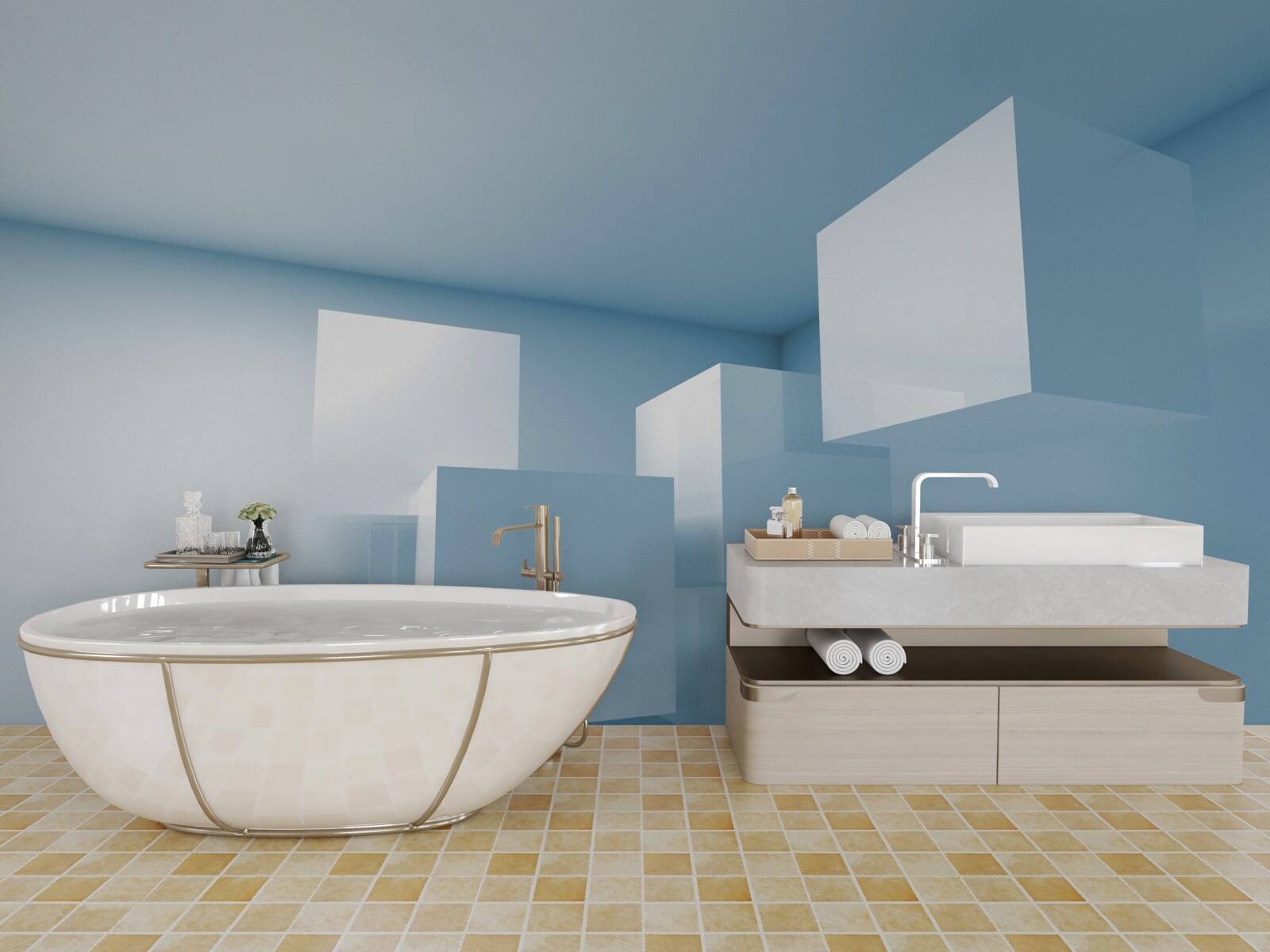 Fototapet structură geometrică abstractă