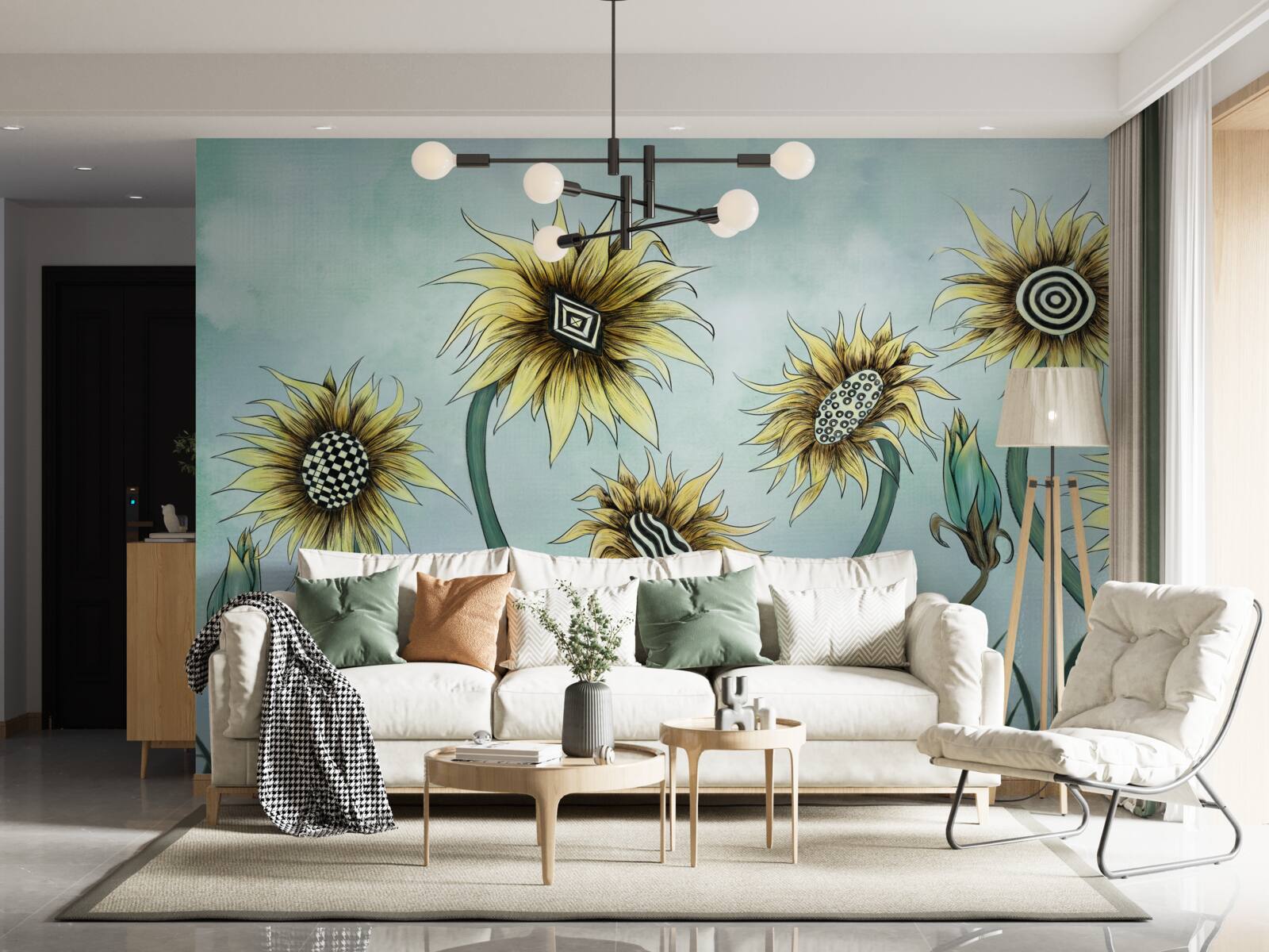 Fototapet muguri de aur uimitoare