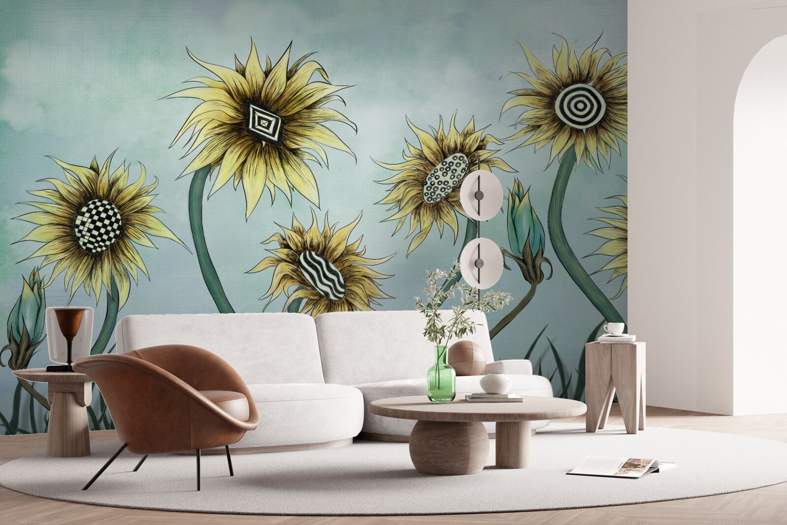 Fototapet muguri de aur uimitoare