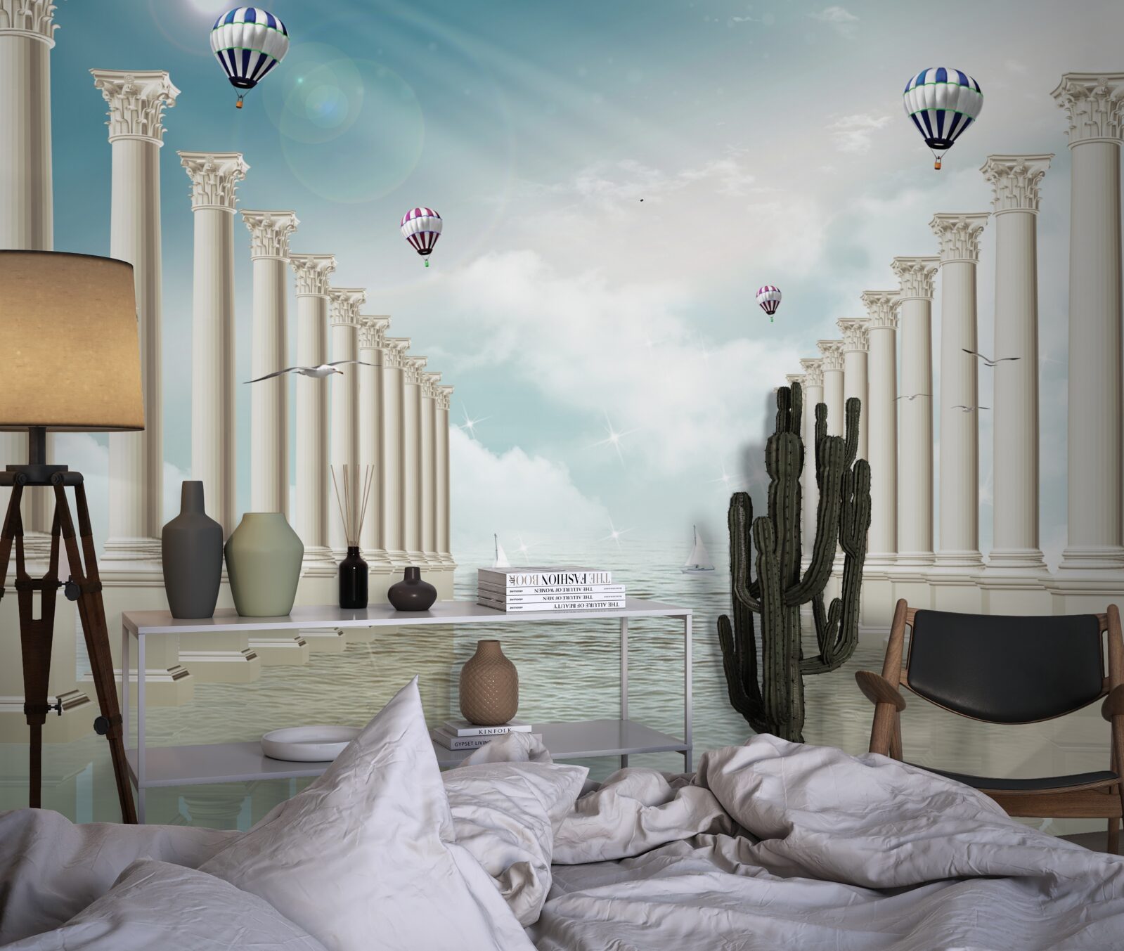 Fototapet Arcurile Egiptului pe un cer albastru