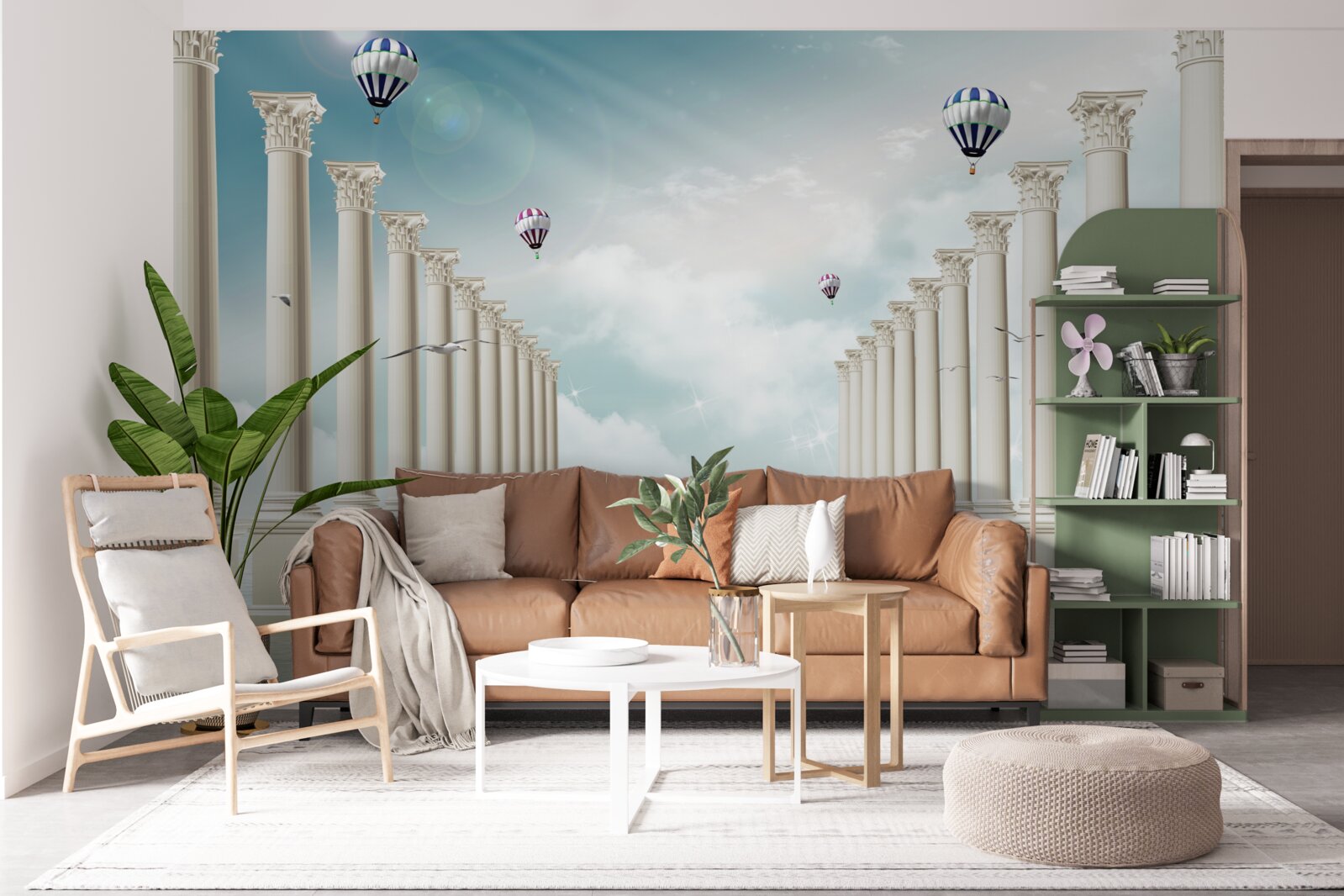 Fototapet Arcurile Egiptului pe un cer albastru