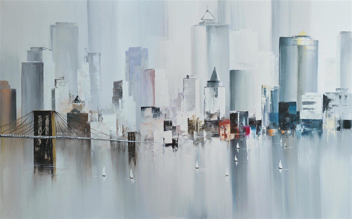 Fototapet pe timp de ploaie în new york