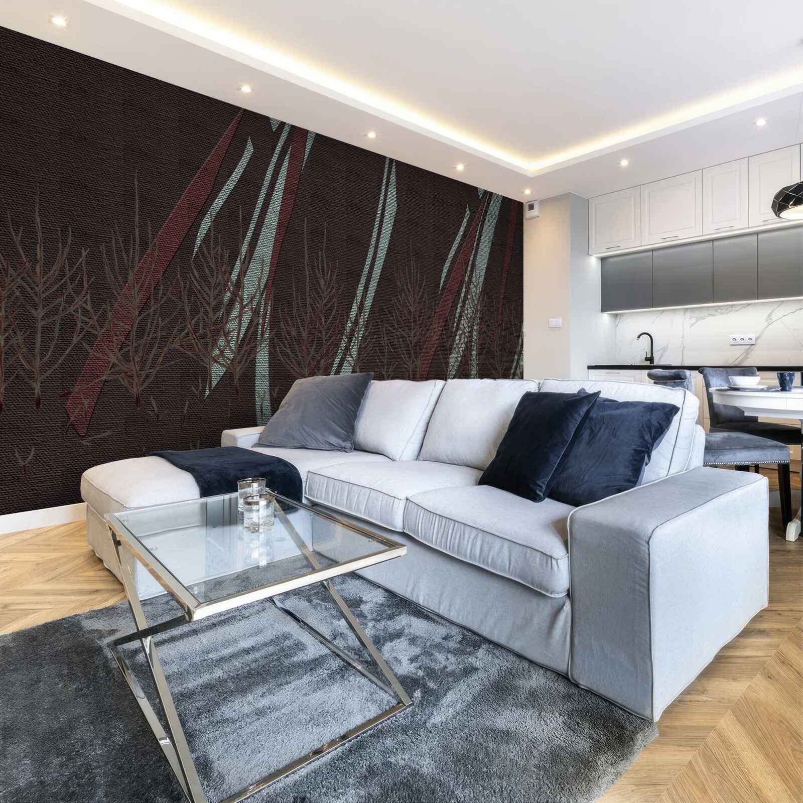 Fototapet ploaie abundentă