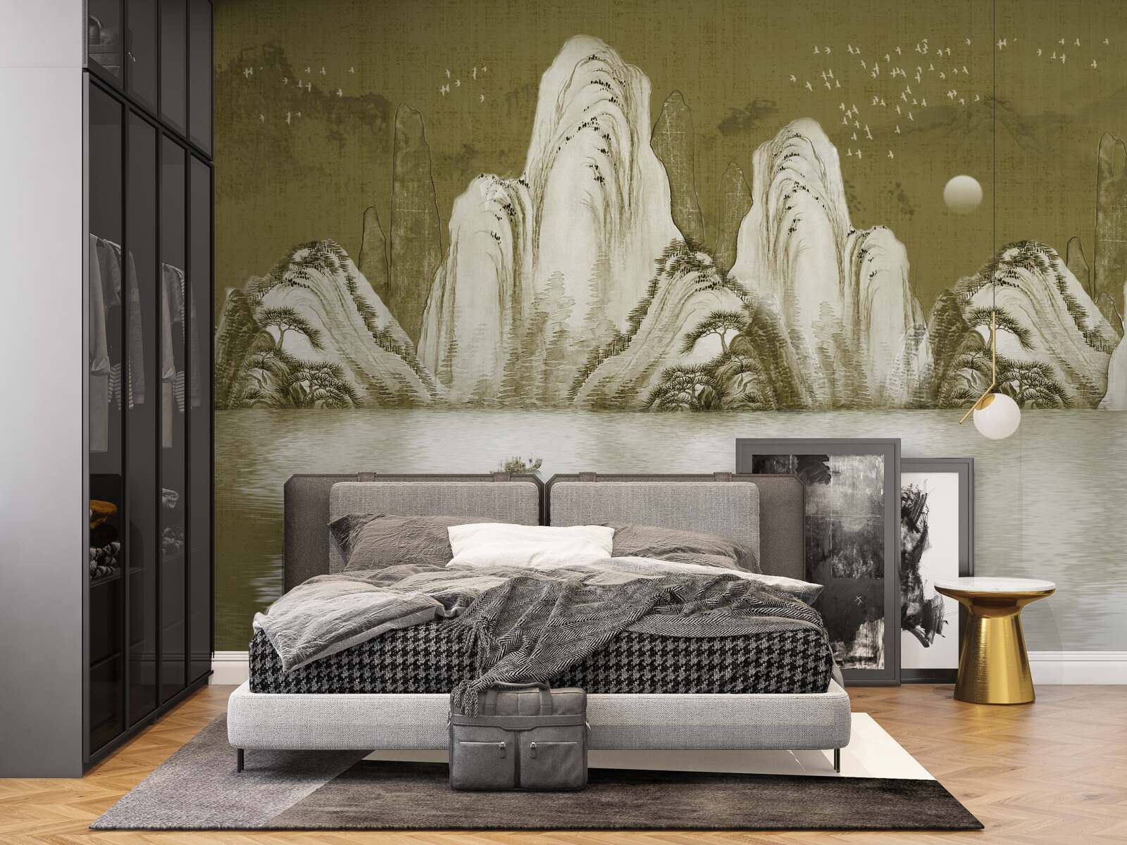 Fototapet cântecul pescarilor seara