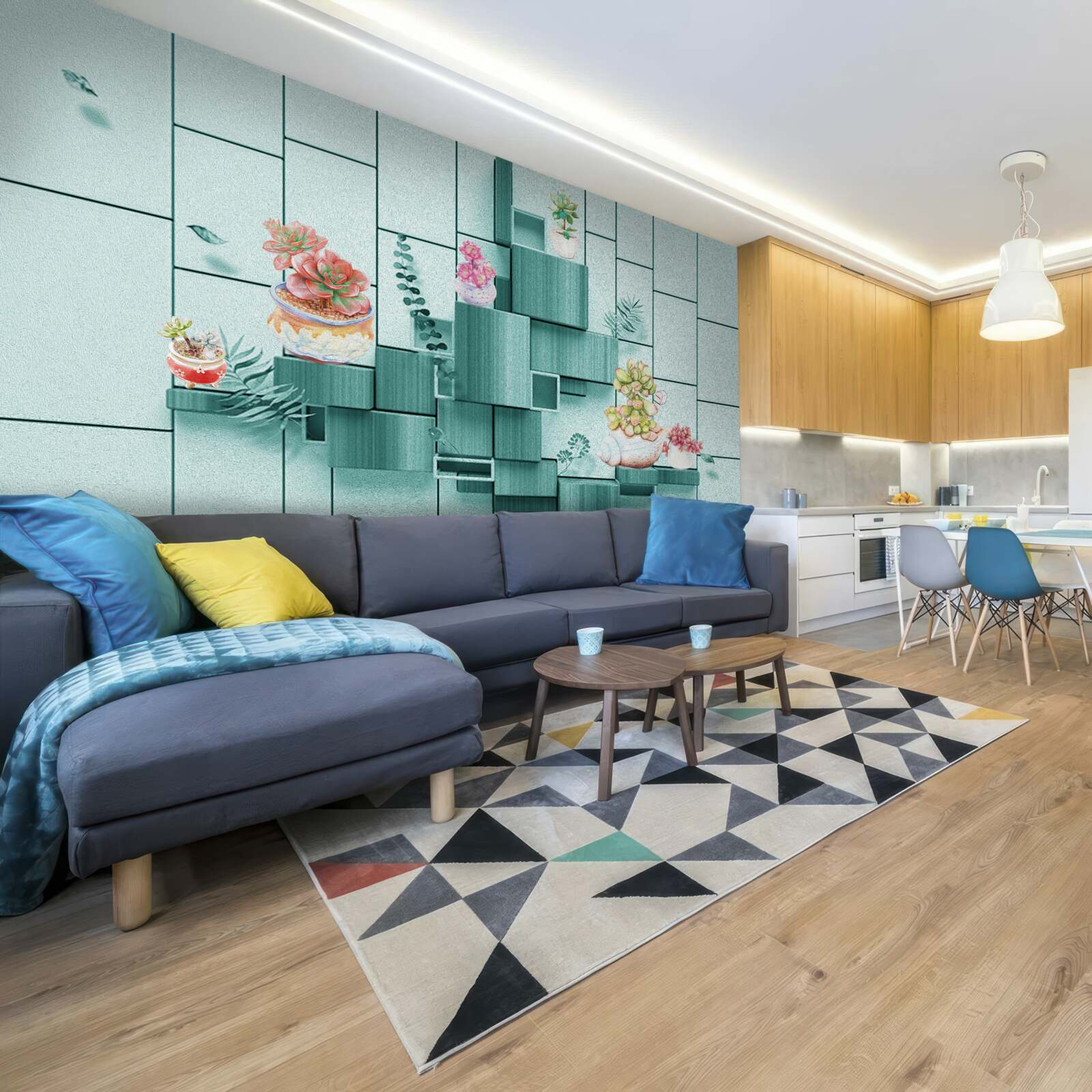 Fototapet ghivece pentru flori și plante