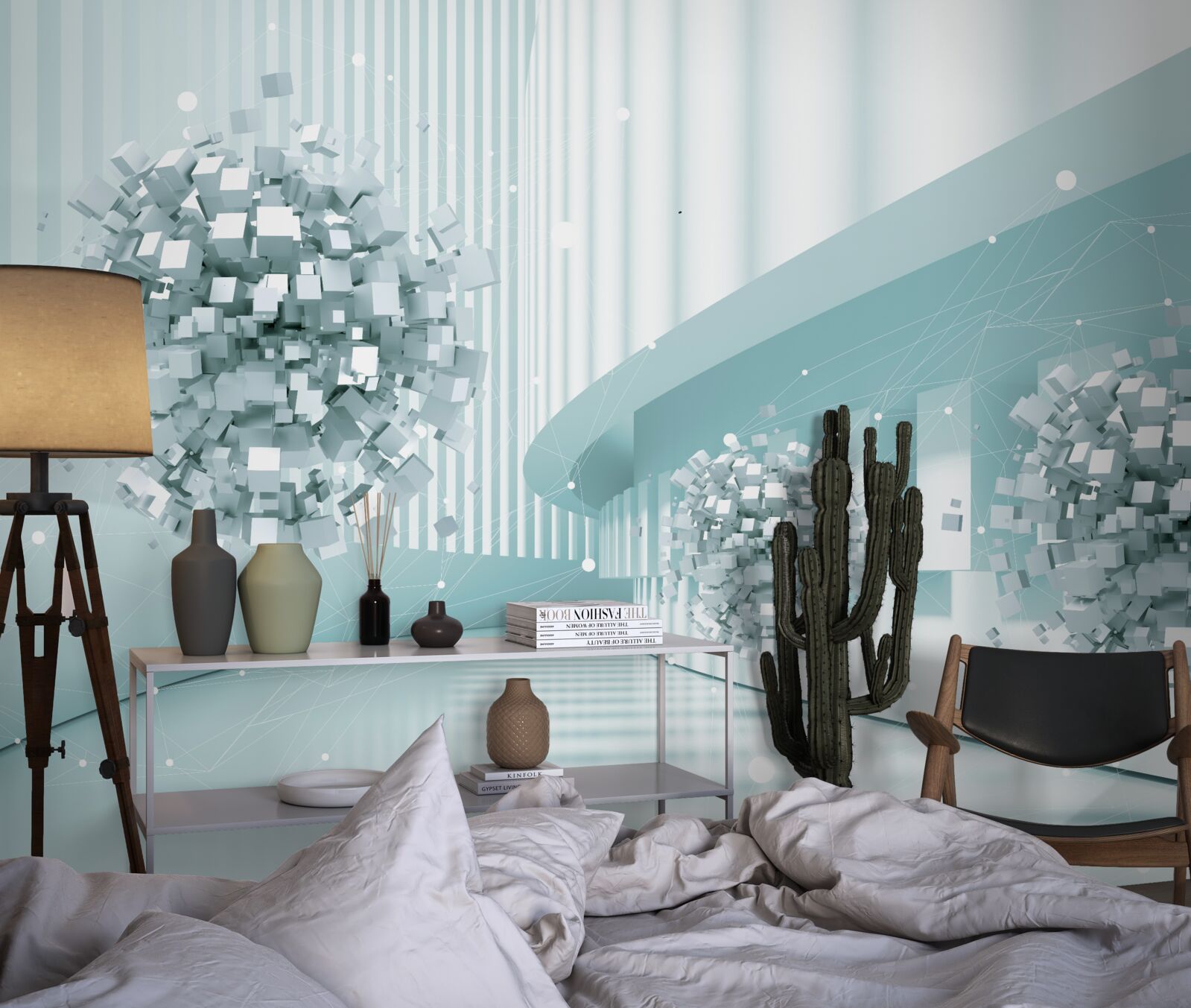 Fototapet gloanțele invizibile alunecă de-a lungul unei traiectorii